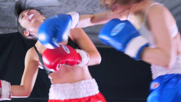 金城真央vs生駒はるなのハイスペックな女子ボクシングマッチ